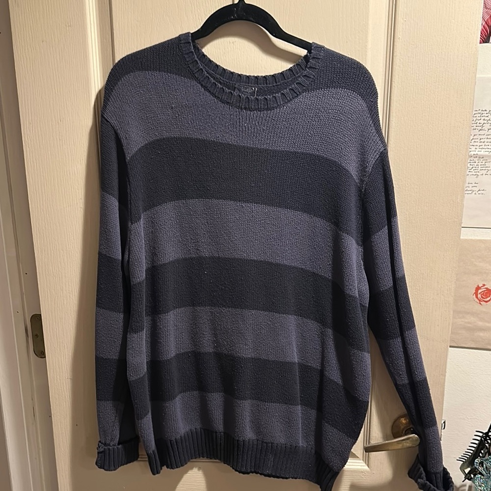 Striped blue Sweater